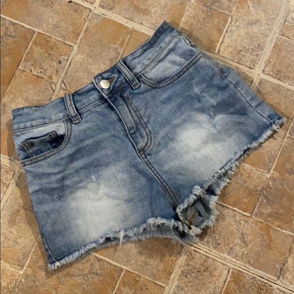 PINK Victoria's Secret Pants - Victoria’s Secret Pink high rise jean short size 0